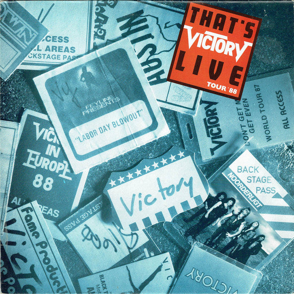 Victory (3) : That's Live (Tour '88) (LP, Album)