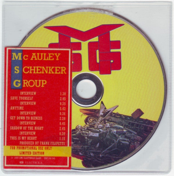 McAuley Schenker Group : Save Yourself (CD, Ltd, Promo, Smplr)