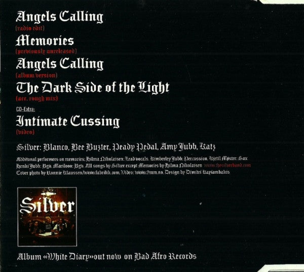Silver (8) : Angels Calling (CD, Single, Enh)