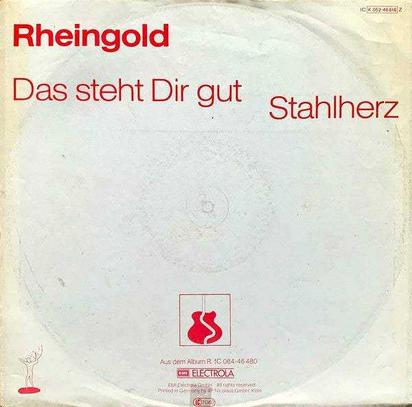 Rheingold : Das Steht Dir Gut / Stahlherz (12", Maxi)