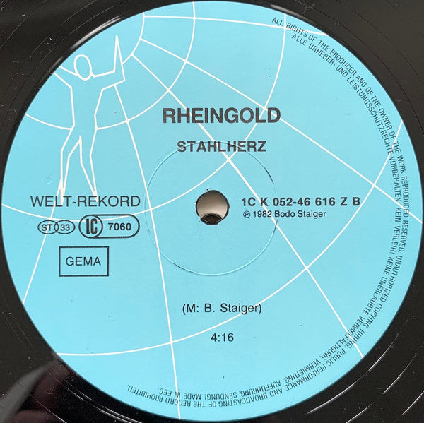 Rheingold : Das Steht Dir Gut / Stahlherz (12", Maxi)