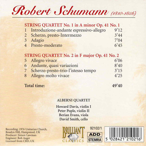 Robert Schumann : Chamber Music (Complete) (7xCD, RM + Box, Comp)