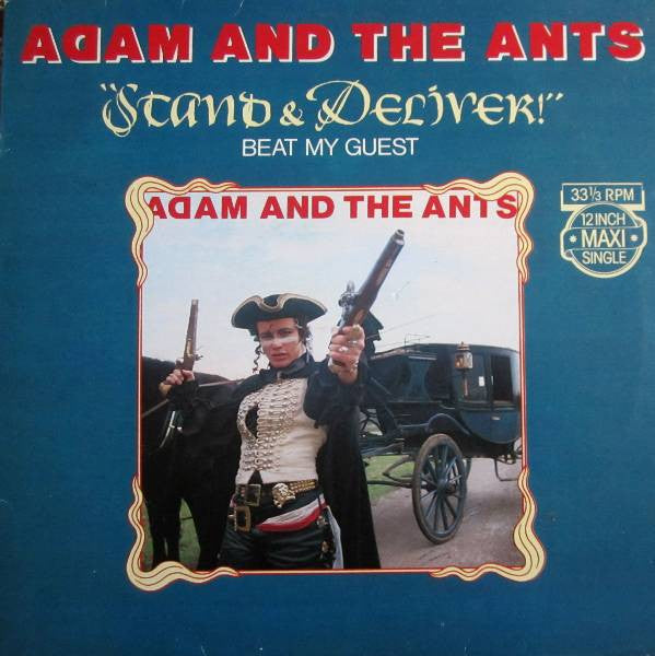 Adam And The Ants : Stand & Deliver! (12", Maxi)