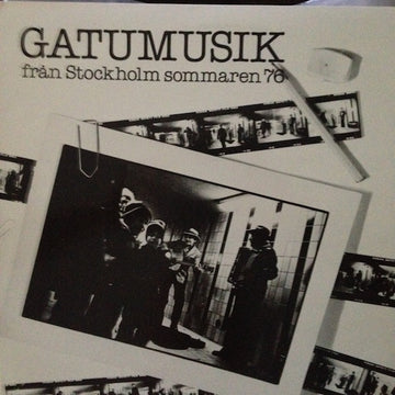 Various : Gatumusik Från Stockholm Sommaren 76 (LP, Mono)