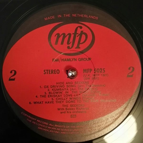 The Seekers : The Four & Only Seekers (LP, Album, RE)