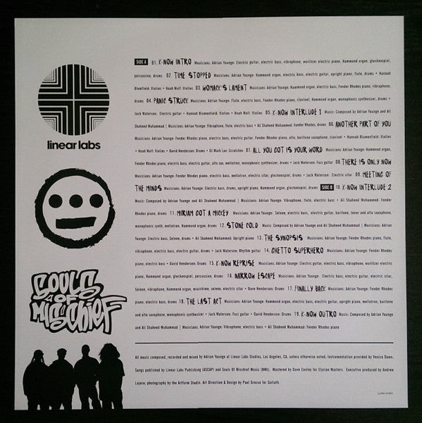 Adrian Younge Presents Souls Of Mischief : There Is Only Now (Instrumental) (LP, Album)