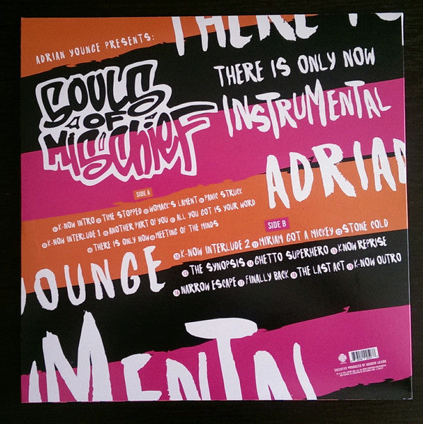 Adrian Younge Presents Souls Of Mischief : There Is Only Now (Instrumental) (LP, Album)