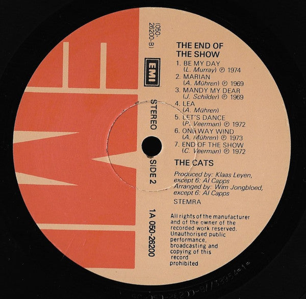The Cats : The End Of The Show (LP, Comp)