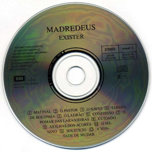 Madredeus : Existir (CD, Album, RE)