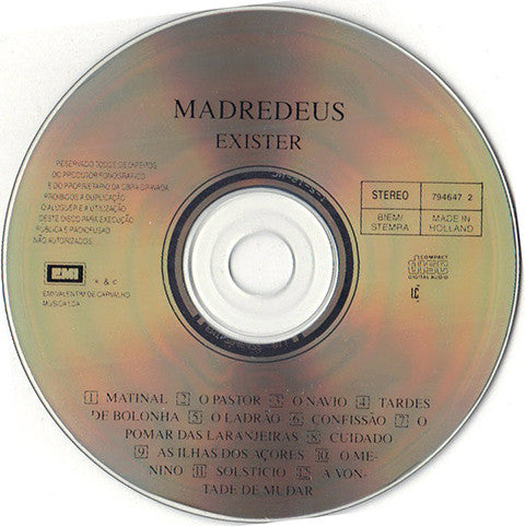 Madredeus : Existir (CD, Album, RE)