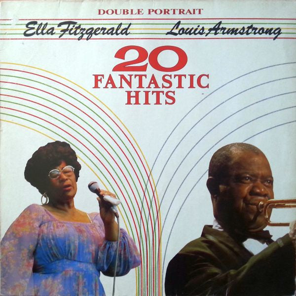 Ella Fitzgerald / Louis Armstrong : Double Portrait (20 Fantastic Hits) (LP, Comp, Club)