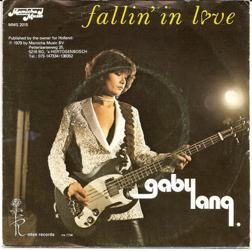 Gaby Lang : Fallin' In Love (7", Single)