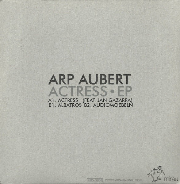Arp Aubert : Actress EP (CDr, EP, Promo)