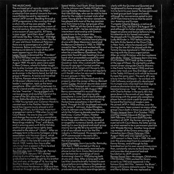 Norman Granz' Jazz At The Philharmonic* : 1950's (3xLP, Comp, Dou + Box)