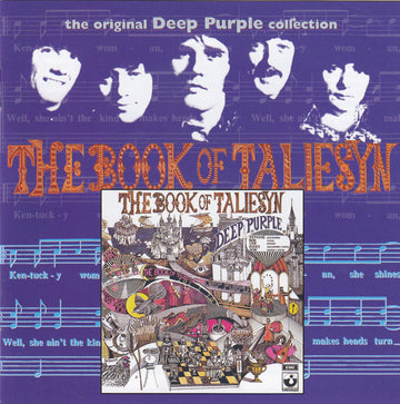 Deep Purple : The Book Of Taliesyn (CD, Album, RE, RM, RP)