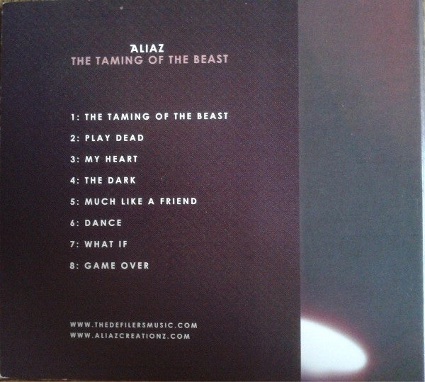 Aliaz (2) : The Taming Of The Beast (CDr, Album)