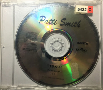 Patti Smith : 1959 (CD, Single, Promo)