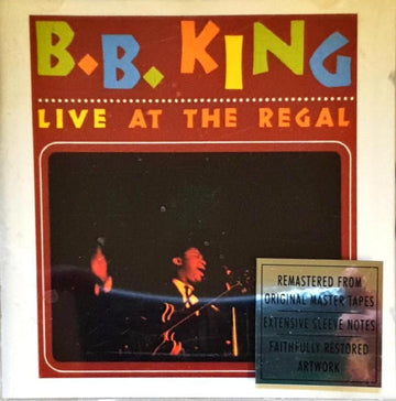 B.B. King : Live At The Regal (CD, Album, RE, RM)