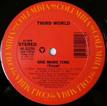 Third World : One More Time (12")