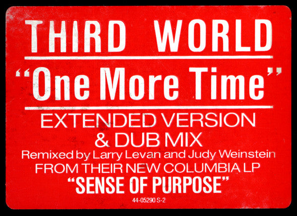 Third World : One More Time (12")
