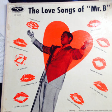 Billy Eckstine : The Love Songs Of Mr. "B" (LP, Comp, Mono)