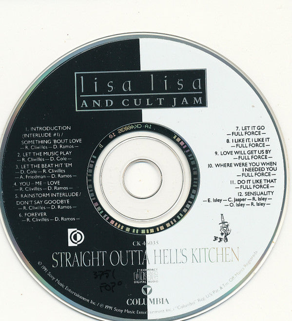 Lisa Lisa & Cult Jam : Straight Outta Hell's Kitchen (CD, Album)