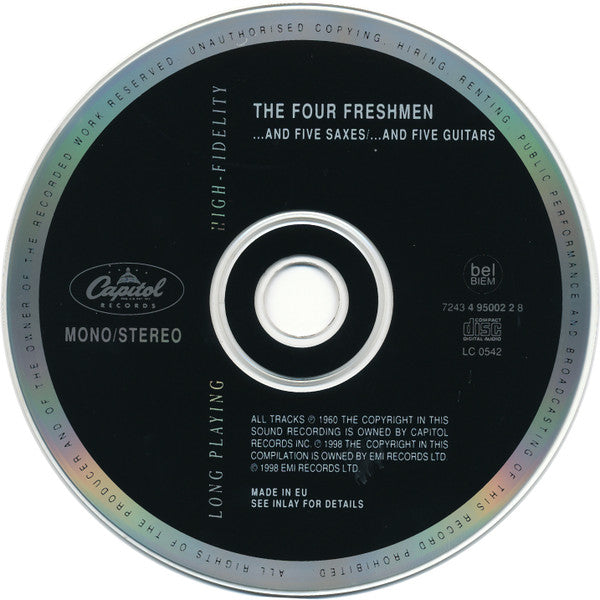 The Four Freshmen : ...And Five Saxes/...And Five Guitars (CD, Comp, RE, RM)