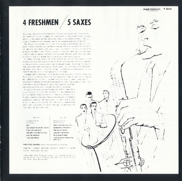 The Four Freshmen : ...And Five Saxes/...And Five Guitars (CD, Comp, RE, RM)