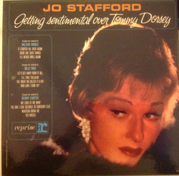 Jo Stafford : Getting Sentimental Over Tommy Dorsey (LP, Mono)