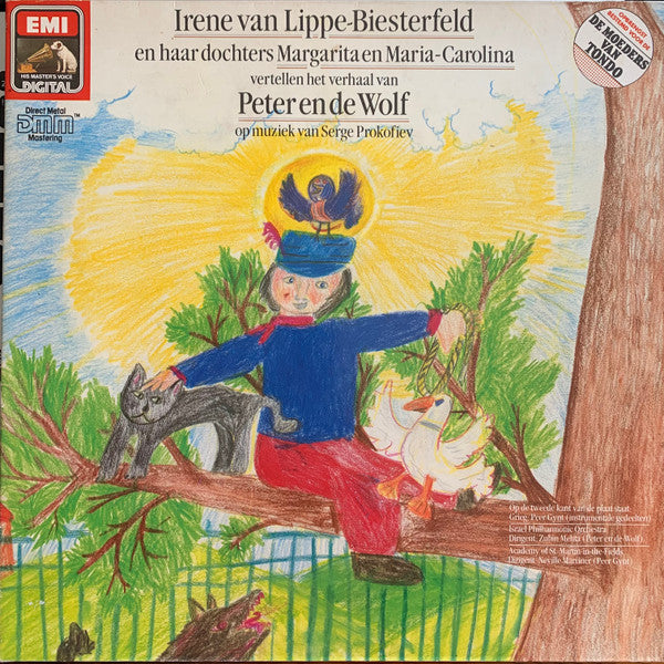 Irene van Lippe-Biesterfeld En Haar Dochters Margarita*, Maria-Carolina*, Serge Prokofiev* : Peter En De Wolf (LP, Album, Comp)