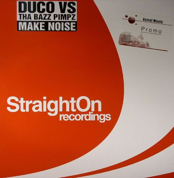 DJ Duco (2) vs. Tha Bazz Pimpz : Make Noise (12")
