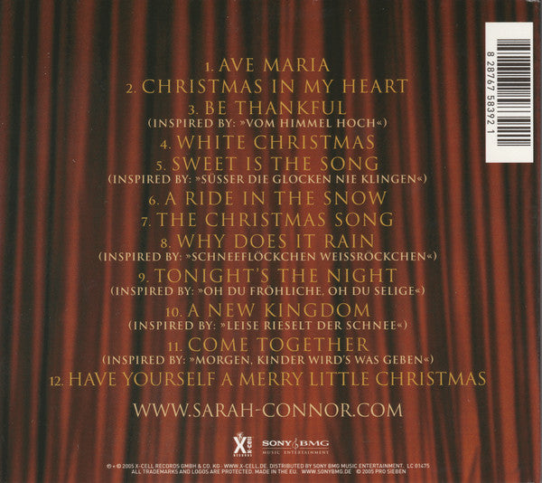 Sarah Connor : Christmas In My Heart (CD, Album, Ltd, Dig)