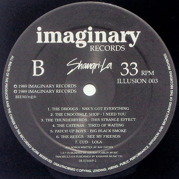 Various : Shangri-La - A Tribute To The Kinks (LP, Comp)