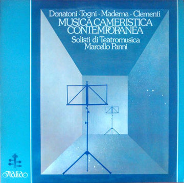 Franco Donatoni / Camillo Togni / Bruno Maderna / Aldo Clementi : Musica Cameristica Contemporanea (LP, Album)