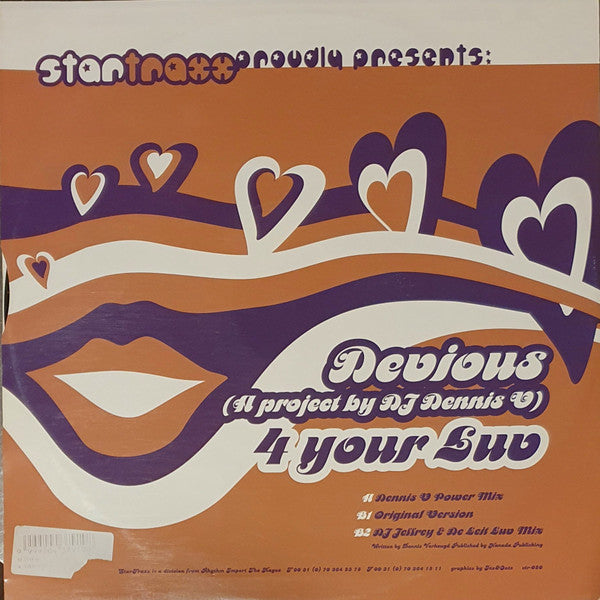Devious : 4 Your Luv (12")