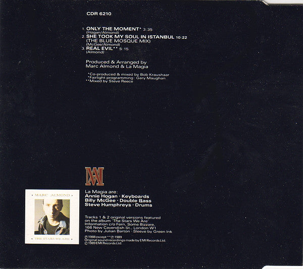 Marc Almond : Only The Moment (CD, Single)
