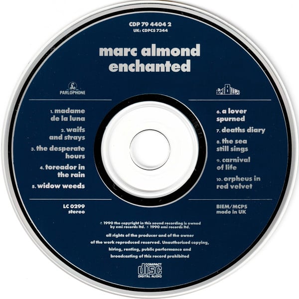 Marc Almond : Enchanted (CD, Album)
