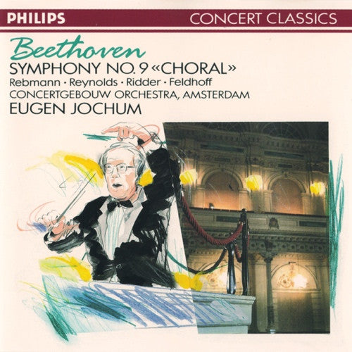 Ludwig van Beethoven, Concertgebouworkest, Eugen Jochum : Symphony No. 9 'Choral' (CD, Album, RE, RM)