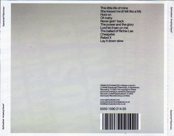 Spiritualized : Amazing Grace®  (CD, Album)