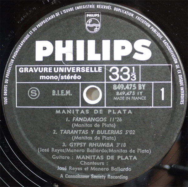Manitas De Plata : N°2 "Aux Saintes-Maries De La Mer" (LP, Album)