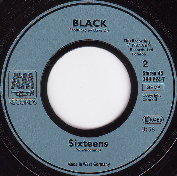 Black (2) : Sweetest Smile (7", Single, Tex)