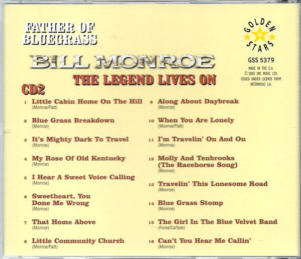 Bill Monroe : Father Of Bluegrass - The Legend Lives On (3xCD, Comp)