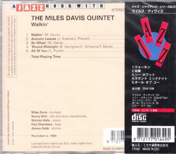 The Miles Davis Quintet : Walkin' (CD, Comp)