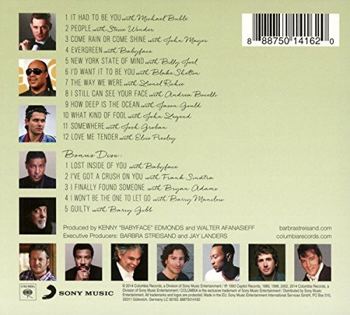 Barbra Streisand : Partners (2xCD, Album, Dlx, Dig)
