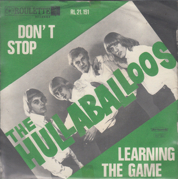 The Hullaballoos : Don't Stop / Learning The Game (7", Single)