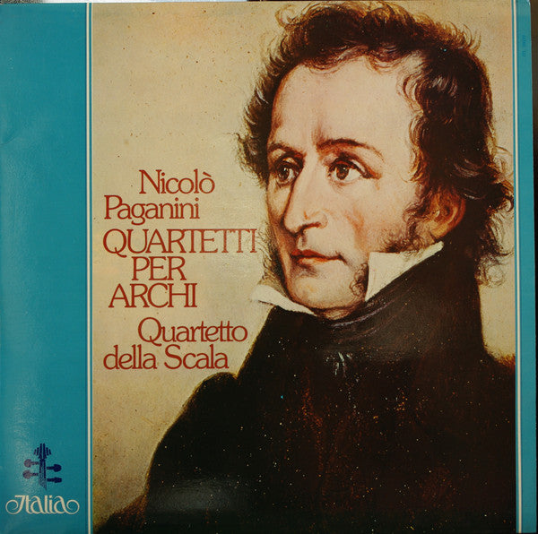 Quartetto D'Archi Della Scala, Niccolò Paganini : Quartetti Per Archi (LP, Album)