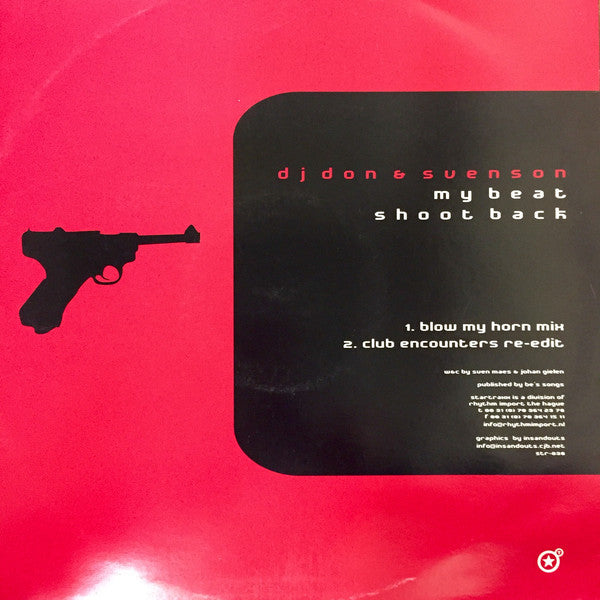 DJ Don & Svenson : My Beat Shoot Back (12")