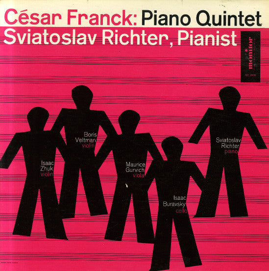 César Franck, Sviatoslav Richter : Piano Quintet (LP, Album)