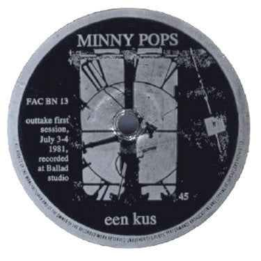 Minny Pops / Mental (2) : Een Kus / Love In My Heart (Flexi, 7")