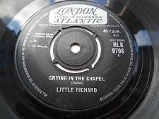 Little Richard : Crying In The Chapel (7")